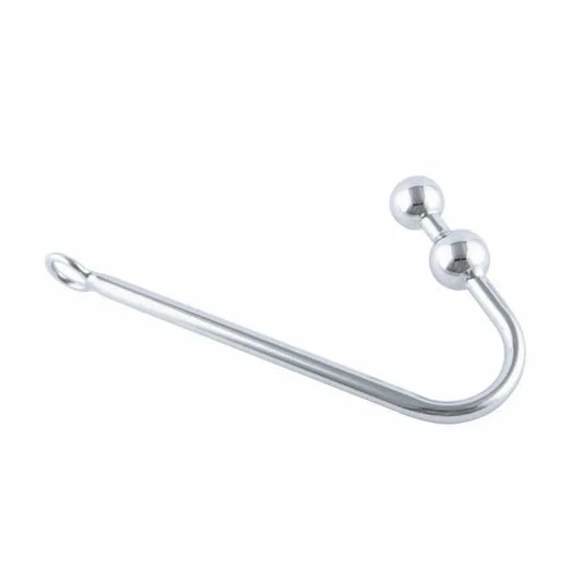 Anal Hook 4417 Balls Steel Stainless Two Pleasurable 0630